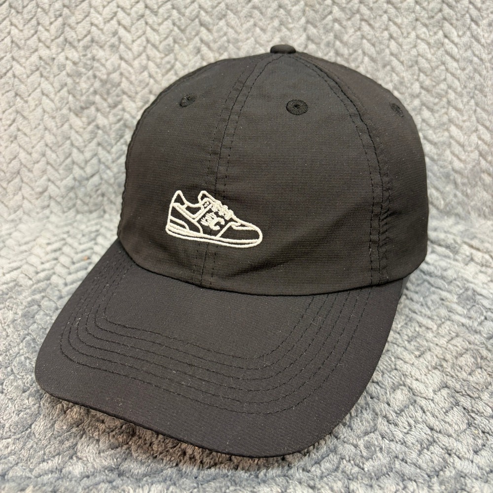Imperial Sports Black Sneaker Embroidered Performance Hat Adjustable Cap